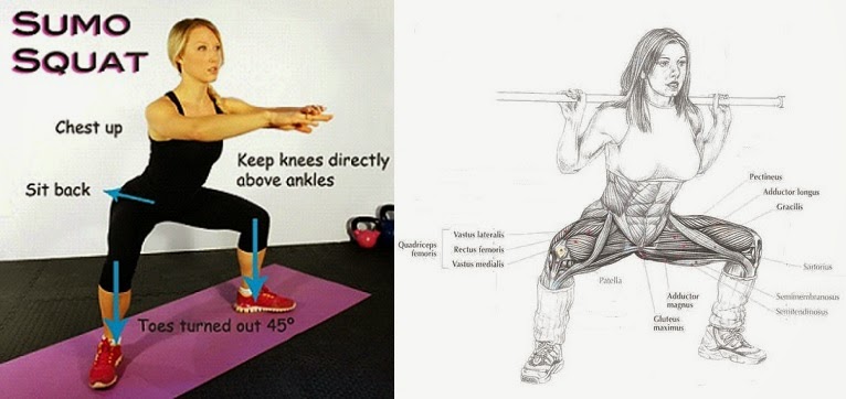 Упражнения для мышц бедер и ягодиц приседания thumbnail